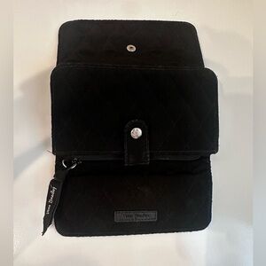 Vera Bradley Black Quilted Wallet